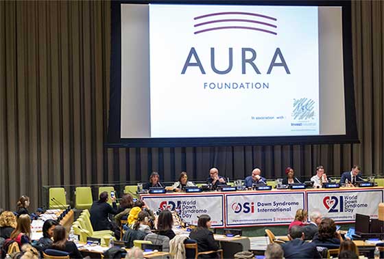 Aura Fundación ha sido invitada este año 2018 a asistir como ponente oficial a la "Conferencia Mundial del Síndrome  de  Down" 