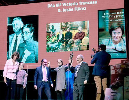 Los Flórez Troncoso, premio a una vida dedicada a las personas con síndrome de Down